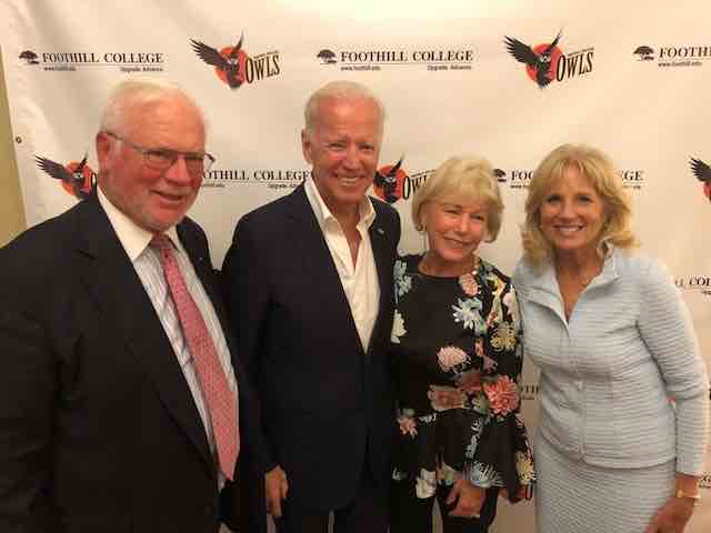 John Swensson, Joe Biden and spouses