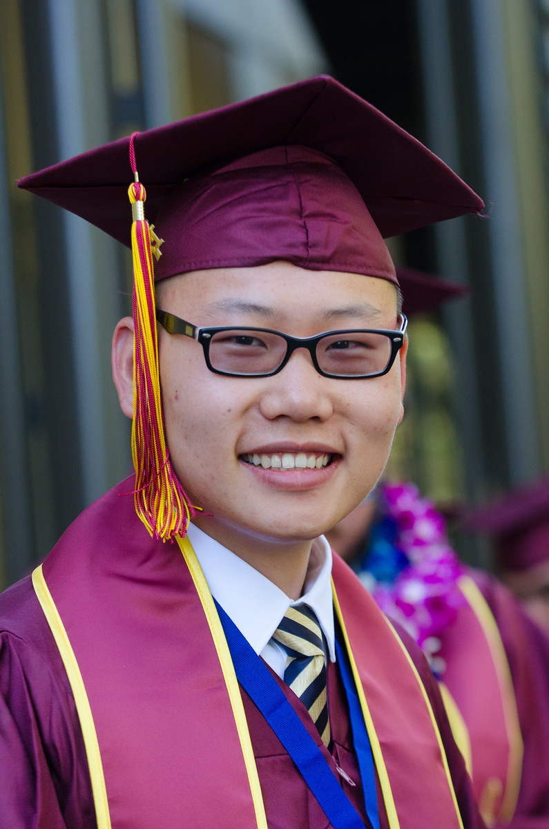 smiling graduate