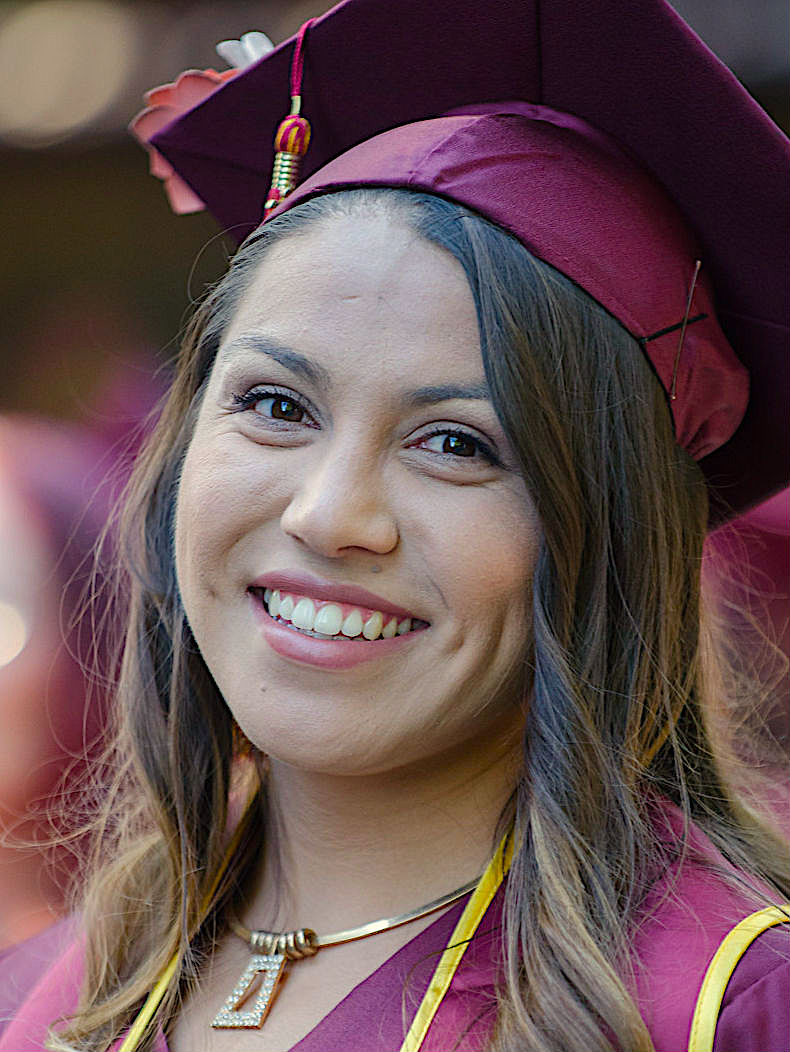 smiling graduate