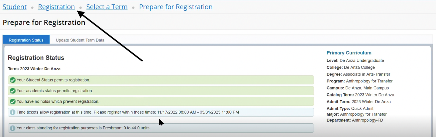 return to registration