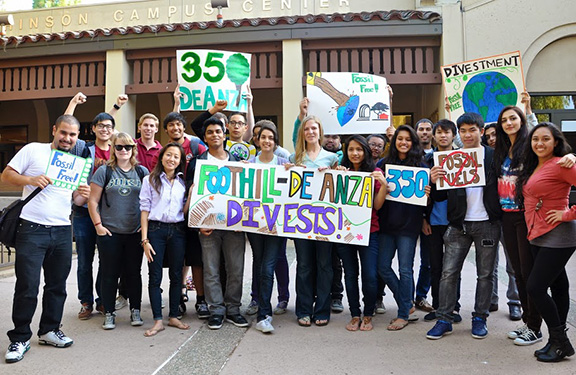 student protesters